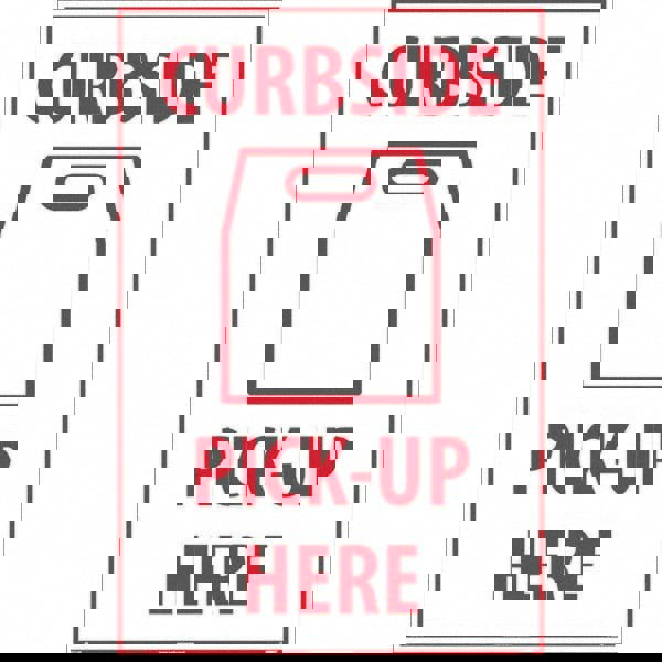 Cone & A Frame Floor Signs; Sign Type: Security & Admittance ; Message/Graphic: Message & Graphic ; Overall Height: 36in ; Viewing Points: Two-View ; Features: Corrugated ; Number of Printed Sides: 1