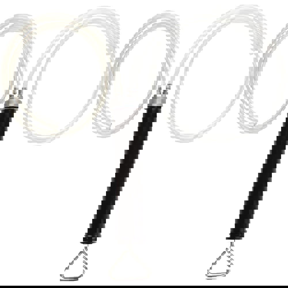 Suction Gun Drum Pump: 16 oz, Oil Lubrication, Steel, Aluminum & PVC