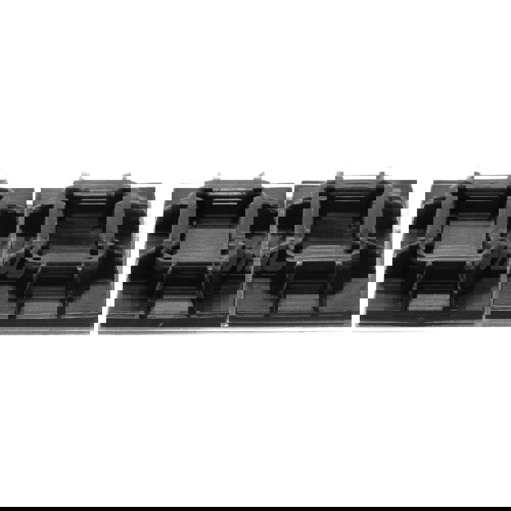 Cable Tie Mounting Bases; Base Type: Plastic; Mounting Method: Adhesive Back; Clip Type: Four-Way; Color: White; Material: ABS; Overall Length (mm): 19.1; Overall Length (Inch): 0.75; Overall Width (mm): 19.1; Overall Width (Inch): 0.75; Overall Height (D