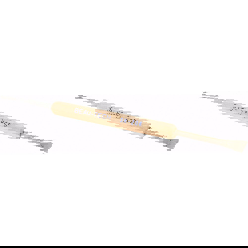 Soldering Brush/ Beveled Scraper: