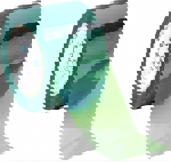 High Temperature Masking Tape: 50 mm Wide, 66 m Long, 3.5 mil Thick, Green