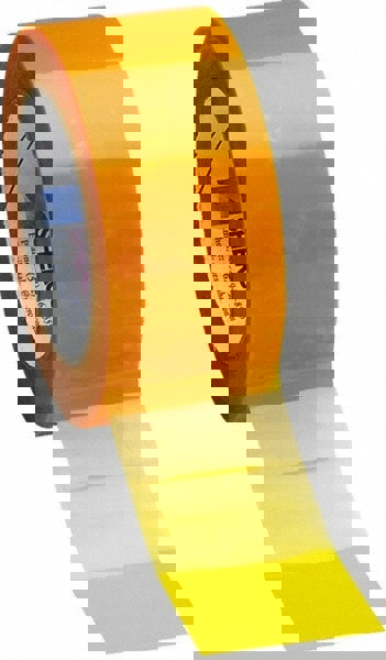 High Temperature Masking Tape: 150 mm Wide, 72 yd Long, 3.5 mil Thick, Yellow