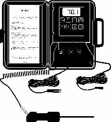 Digital Thermometer & Probe: 300 &deg; F