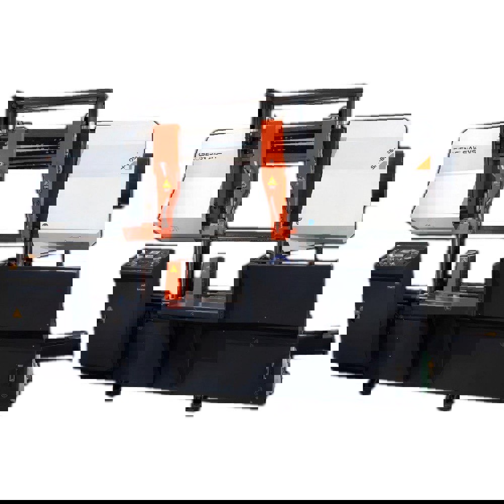 Horizontal Bandsaws; Machine Style: Semi-Automatic ; Drive Type: Inverter Drive ; Angle of Rotation: 0 ; Rectangular Cutting Capacity - Horizontal At 90 Degrees: 22