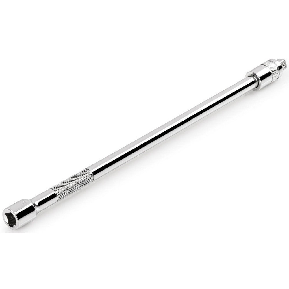 Socket Extensions; Tool Type: Locking Socket Extension ; Extension Type: Ball Locking ; Drive Size: 1/4 (Inch); Finish: Chrome ; Overall Length (Decimal Inch): 9.0000 ; Material: Steel
