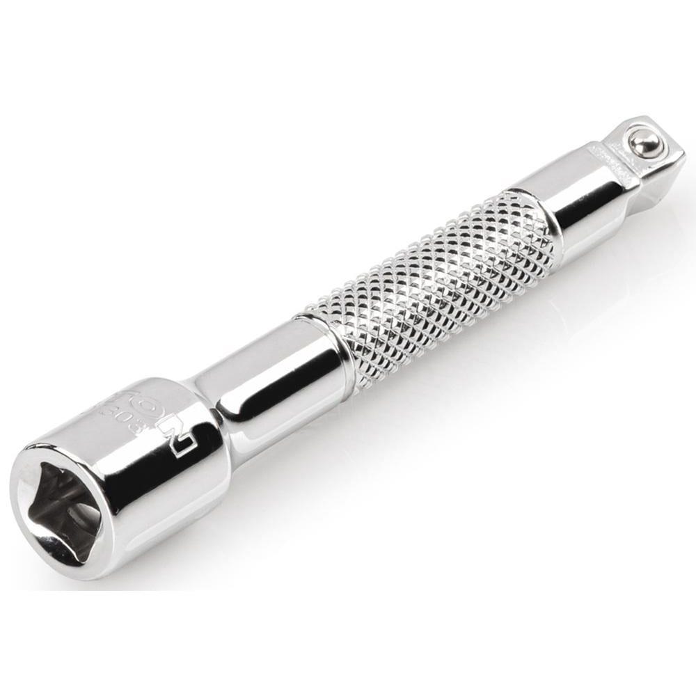 Socket Extensions; Tool Type: Wobble ; Extension Type: Wobble ; Drive Size: 1/4 (Inch); Finish: Polished Chrome ; Overall Length (Inch): 3 ; Material: Steel
