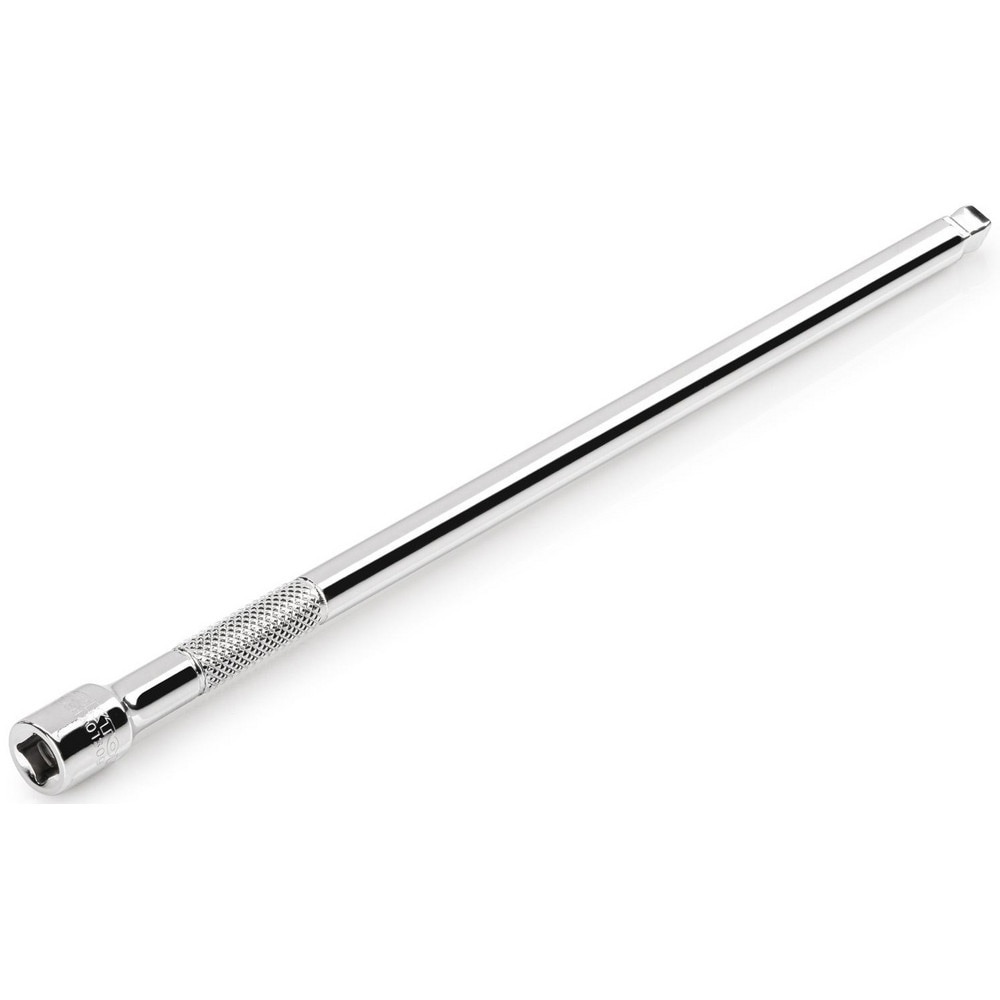 Socket Extensions; Tool Type: Wobble ; Extension Type: Wobble ; Drive Size: 1/4 (Inch); Finish: Polished Chrome ; Overall Length (Inch): 9 ; Material: Steel