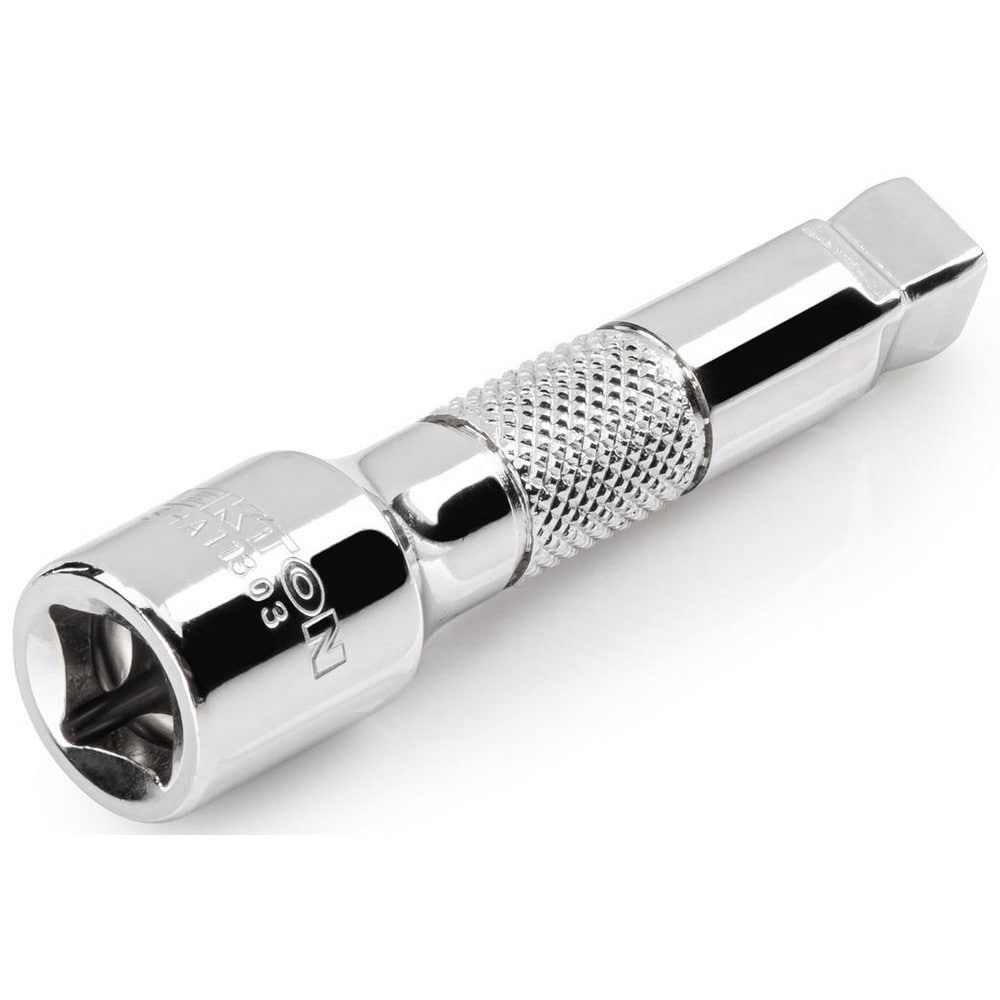 Socket Extensions; Tool Type: Wobble ; Extension Type: Wobble ; Drive Size: 3/8 (Inch); Finish: Polished Chrome ; Overall Length (Inch): 3 ; Material: Steel