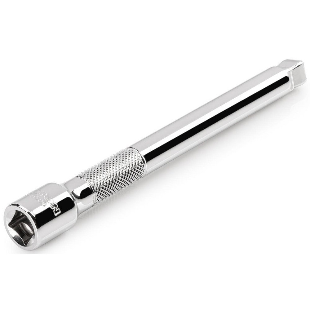 Socket Extensions; Tool Type: Wobble ; Extension Type: Wobble ; Drive Size: 3/8 (Inch); Finish: Polished Chrome ; Overall Length (Inch): 6 ; Material: Steel