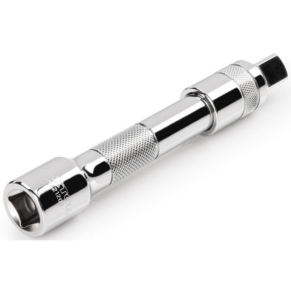 Socket Extensions; Tool Type: Ball Locking ; Extension Type: Ball Locking ; Drive Size: 1/2 (Inch); Finish: Polished Chrome ; Overall Length (Inch): 6 ; Material: Steel