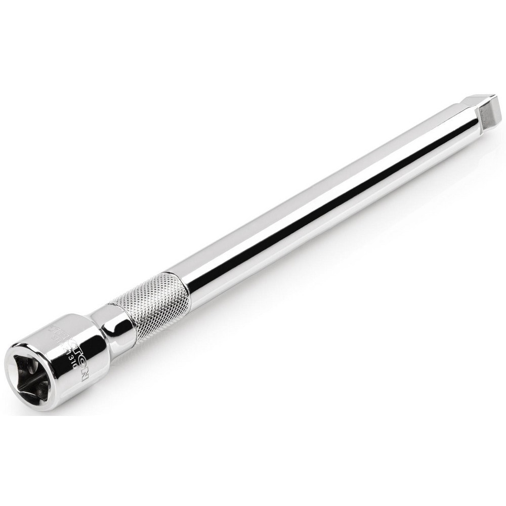 Socket Extensions; Tool Type: Wobble ; Extension Type: Wobble ; Drive Size: 1/2 (Inch); Finish: Polished Chrome ; Overall Length (Inch): 10 ; Material: Steel