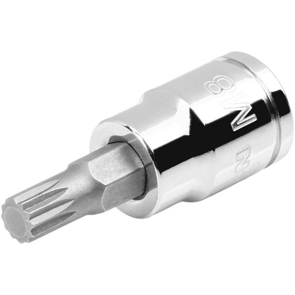 Specialty Sockets; Socket Type: Triple Square ; Type: Bit ; Drive Size: 3/8 in ; Size (Spline): #8 ; Socket Size: M8 ; Hex Size (mm): 8.000