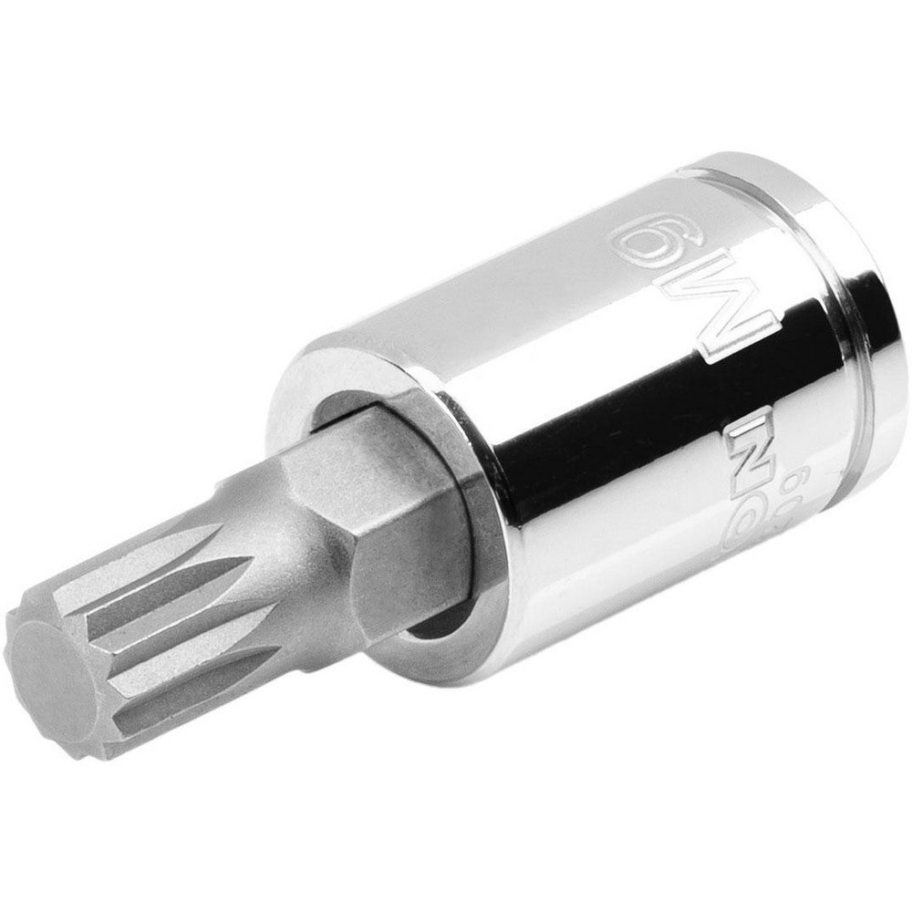 Specialty Sockets; Socket Type: Triple Square ; Type: Bit ; Drive Size: 3/8 in ; Size (Spline): #9 ; Socket Size: M9 ; Hex Size (mm): 9.000