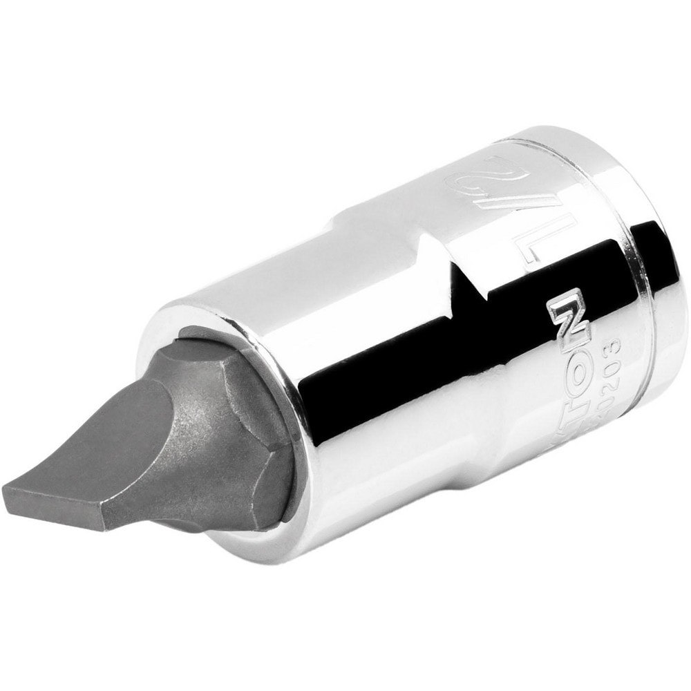 Screwdriver & Drag Link Sockets; Socket Type: Slotted Screwdriver Socket ; Drive Size: 0.5 ; Insulated: No ; Non-sparking: No ; Tether Style: Not Tether Capable ; Bit Length: 0.7in