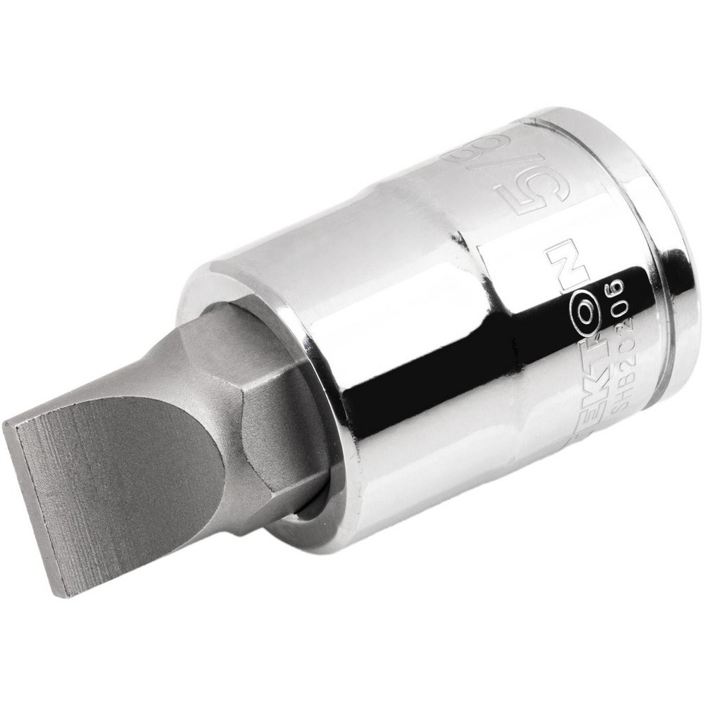 Screwdriver & Drag Link Sockets; Socket Type: Slotted Screwdriver Socket ; Drive Size: 0.5 ; Finish: Chrome ; Insulated: No ; Non-sparking: No ; Tether Style: Not Tether Capable