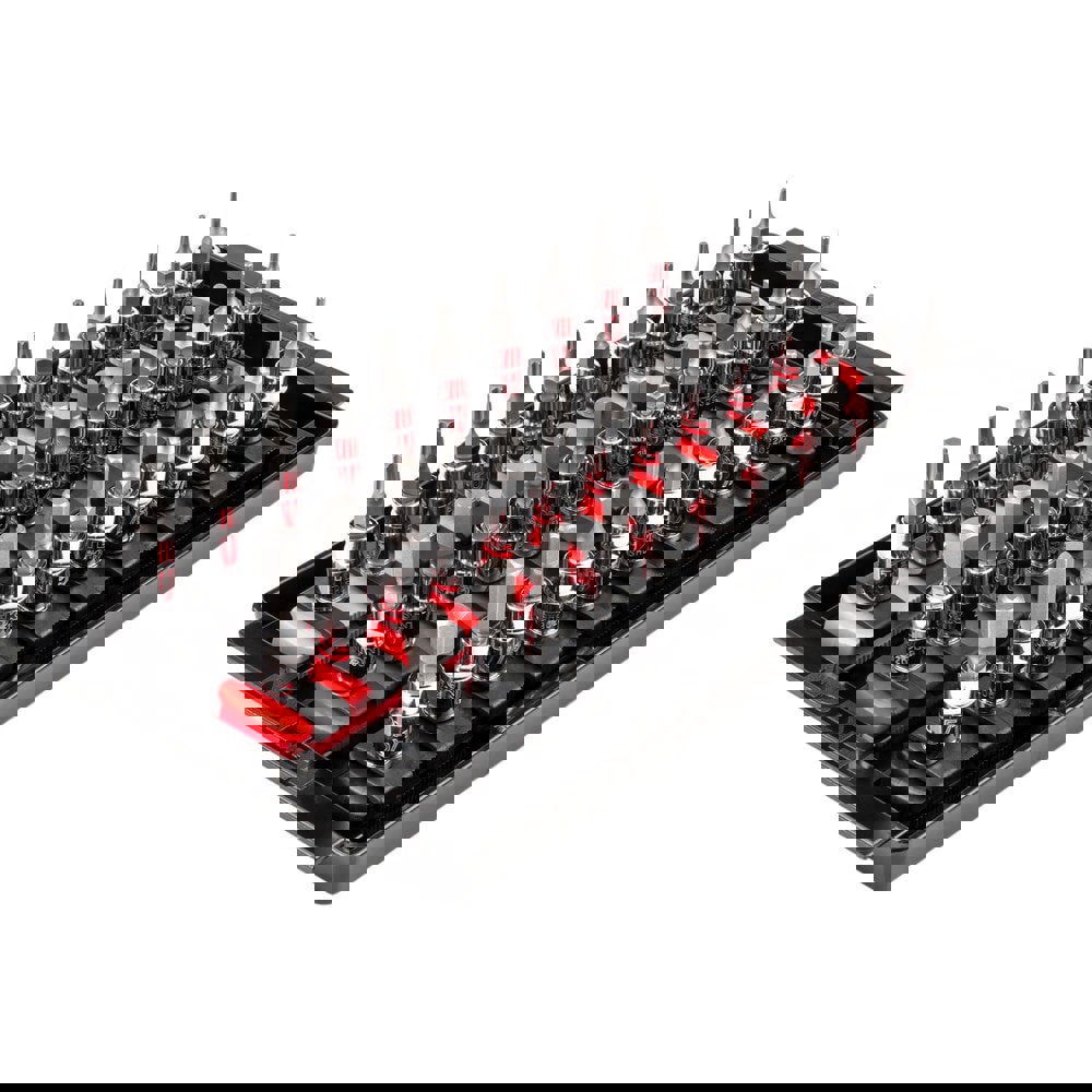 Hex & Torx Bit Socket Sets; Set Type: Hex Bit; Torx Bit Socket Set ; Drive Size (Inch): 1/4 ; Minimum Set Hex Size (Inch): 5/64 ; Minimum Set Hex Size (Metric): 2.0 ; Finish: Chrome ; Maximum Set Hex Size (Metric): 8