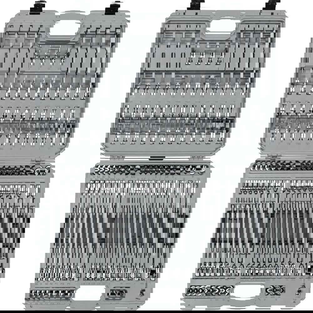 Hex & Torx Bit Socket Sets; Set Type: Hex Bit ; Drive Size (Inch): 3/8 ; Minimum Set Torx Size: T10 ; Minimum Set Hex Size (Inch): 1/8 ; Finish: Polished Chrome ; Maximum Set Torx Size: T60