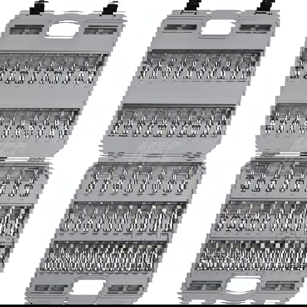 1/2 Inch Drive Hex, Torx, TR Torx, Phillips, Slotted Bit Socket Set (52-Piece)