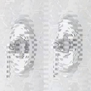 Single Handle Pressure Balancing Valve Trim in Chrome