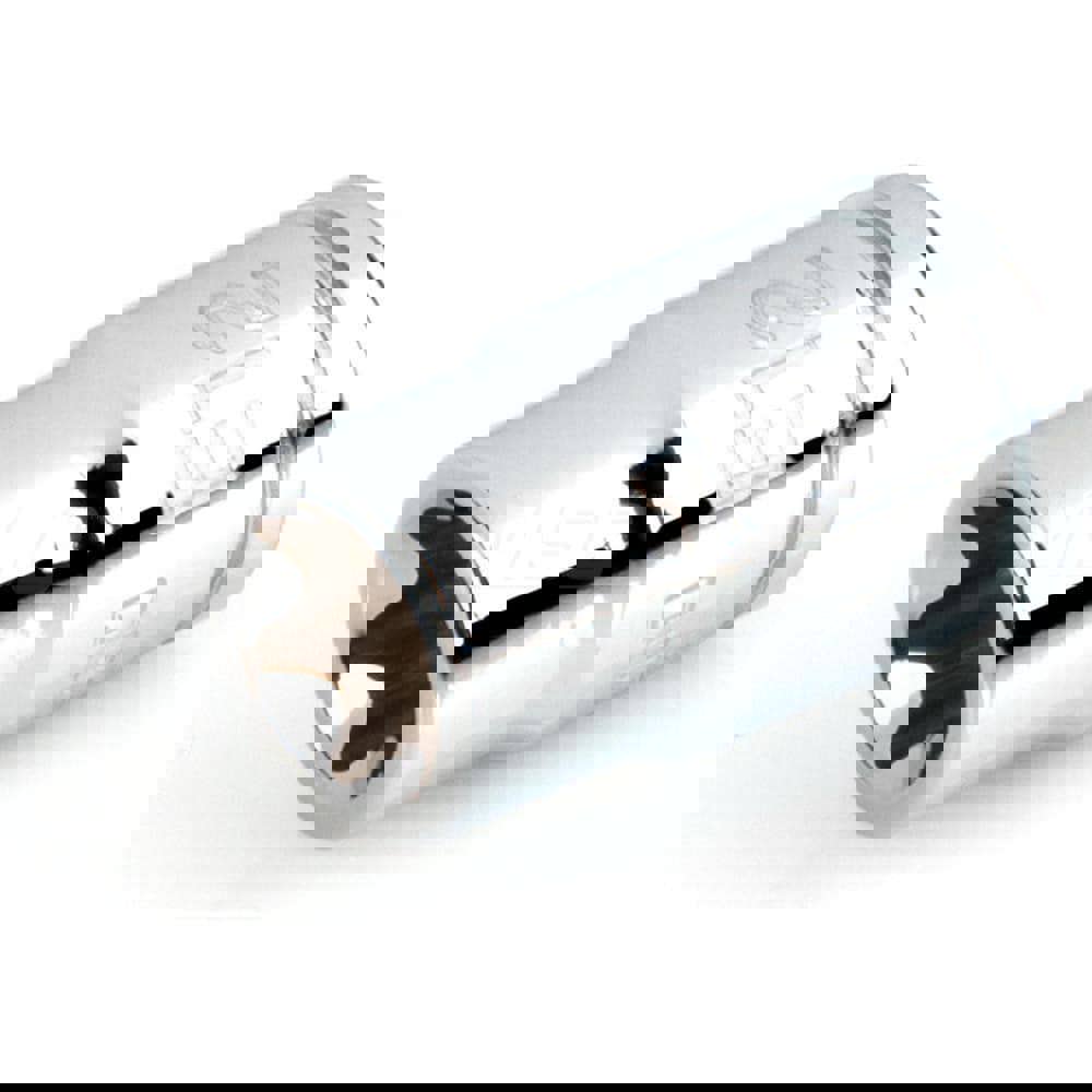 Specialty Socket: 3/8 Inch Drive x E12 External Star Socket