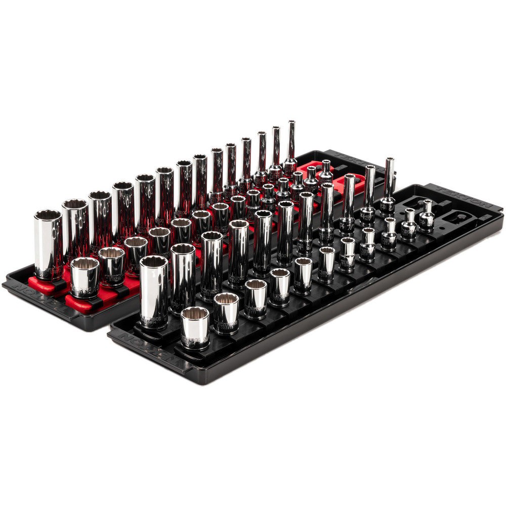 Socket Sets; Set Type: Deep; Standard; Socket Set ; Drive Size: 1/4 in ; Minimum Size (Inch): 0.15625 ; Maximum Size (Inch): 0.5625 ; Tool Type: 1/4 in Standard & Deep Socket Set ; Material: Steel