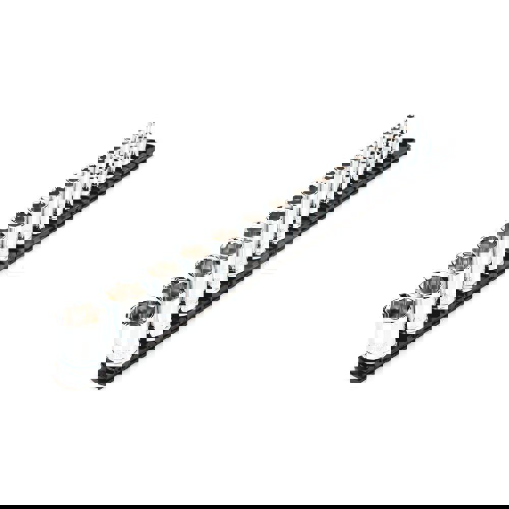 Socket Set Socket Set: 15 Pc, 1/4 to 1