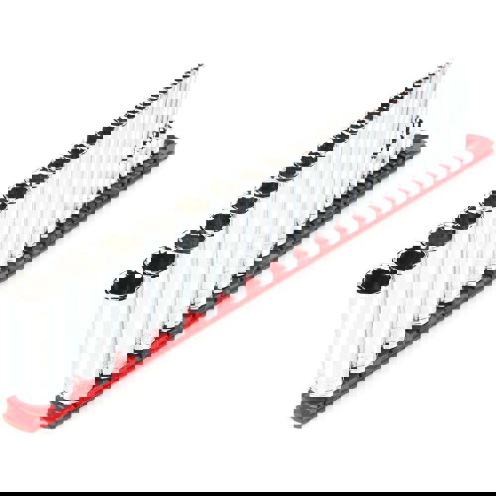 Socket Set Socket Set: 19 Pc, 6 to 24 mm Socket