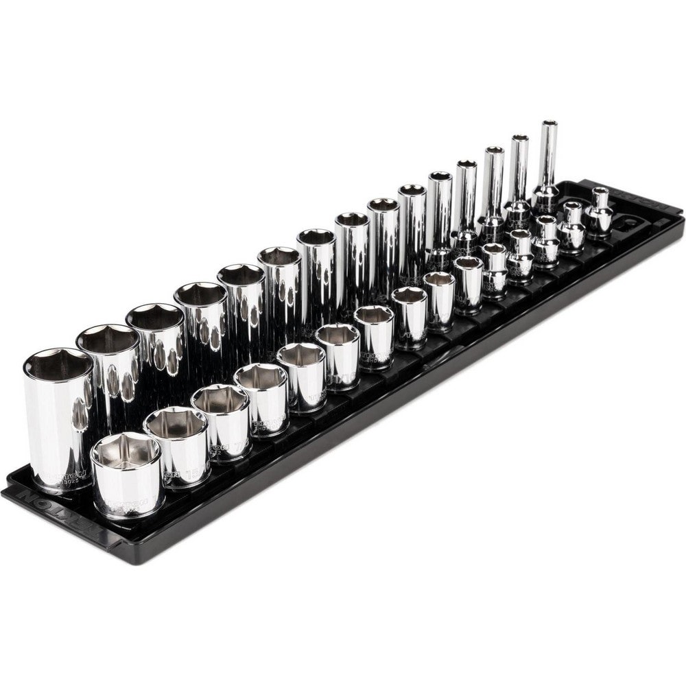 Socket Sets; Set Type: Deep; Standard; Socket Set ; Drive Size: 3/8 in ; Minimum Size (Inch): 0.25 ; Maximum Size (Inch): 1 ; Tool Type: 3/8 in Standard & Deep Socket Set ; Material: Steel