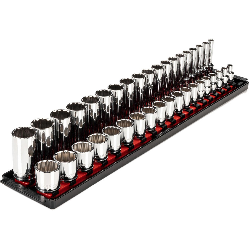 Socket Sets; Set Type: Deep; Standard; Socket Set ; Drive Size: 3/8 in ; Minimum Size (Inch): 6 ; Maximum Size (Inch): 24 ; Tool Type: 3/8 in Standard & Deep Socket Set ; Material: Steel