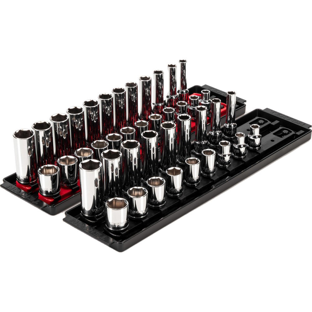 Socket Sets; Set Type: Deep; Standard; Socket Set ; Drive Size: 3/8 in ; Minimum Size (Inch): 0.3125 ; Maximum Size (Inch): 0.75 ; Tool Type: 3/8 in Standard & Deep Socket Set ; Material: Steel