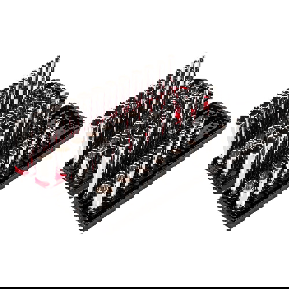 Socket Sets; Set Type: Deep; Standard ; System Of Measurement: Imperial ; Drive Size (Inch): 3/8 ; Number Of Points: 12 ; Finish Coating: Chrome ; Minimum Size (Inch): 5/16