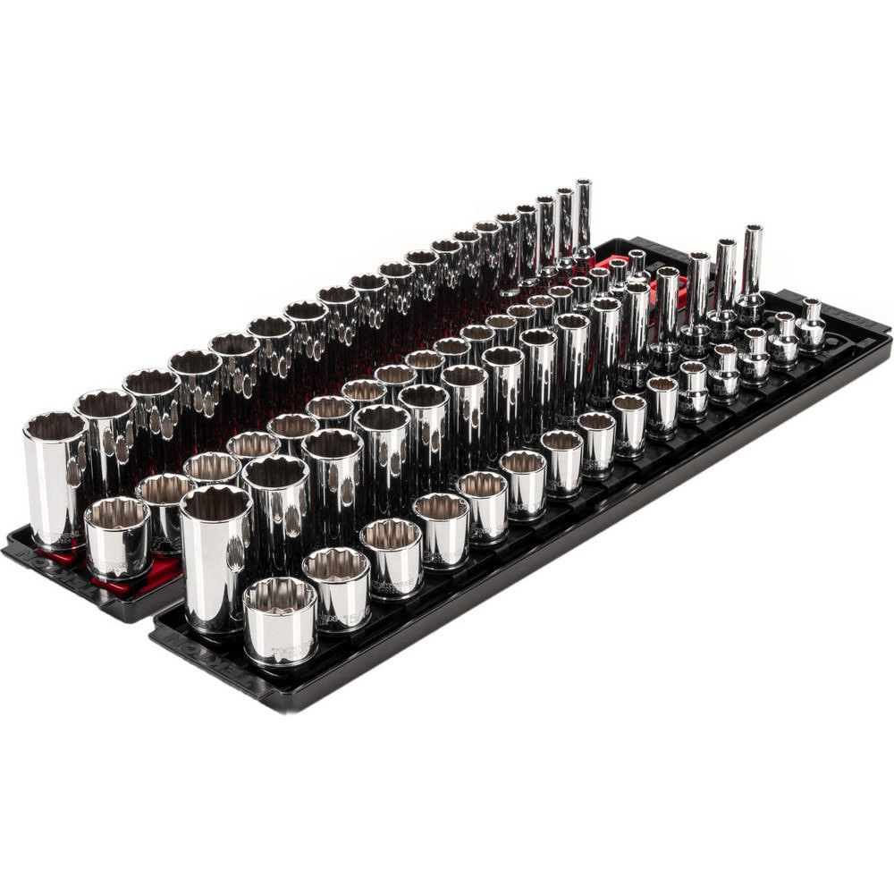 Socket Sets; Set Type: Deep; Standard; Socket Set ; Drive Size: 3/8 in ; Minimum Size (Inch): 0.25 ; Maximum Size (Inch): 1 ; Tool Type: 3/8 in Standard & Deep Socket Set ; Material: Steel