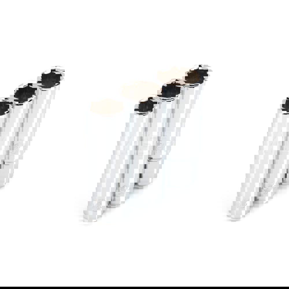 Socket Set Socket Set: 3 Pc, 5/8 to 13/16