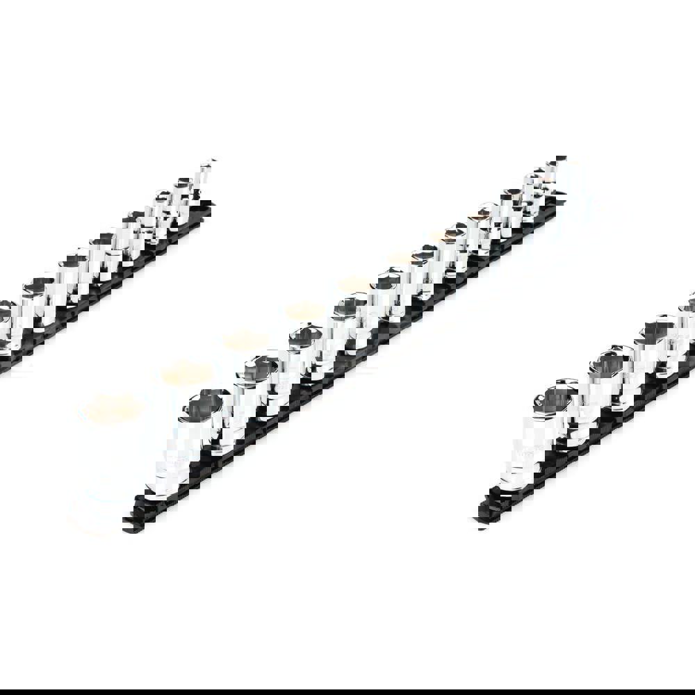 1/2 Inch Drive 6-Point Socket Set, 11-Piece (3/8-1 in.)