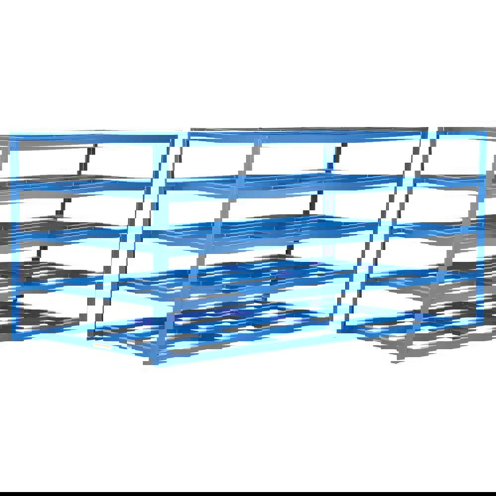 HORIZONTAL SHEET RACK 5-SHELF 2K LB CAP