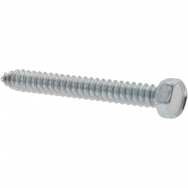 Sheet Metal Screw: 1/4, Hex Head, Hex