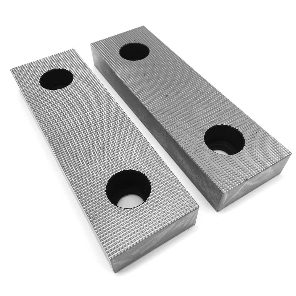 Vise Jaw Sets; Jaw Width (mm): 152.4; Jaw Width (Inch): 6; Set Type: Component Kit; Material: Steel; Vise Compatibility: 6