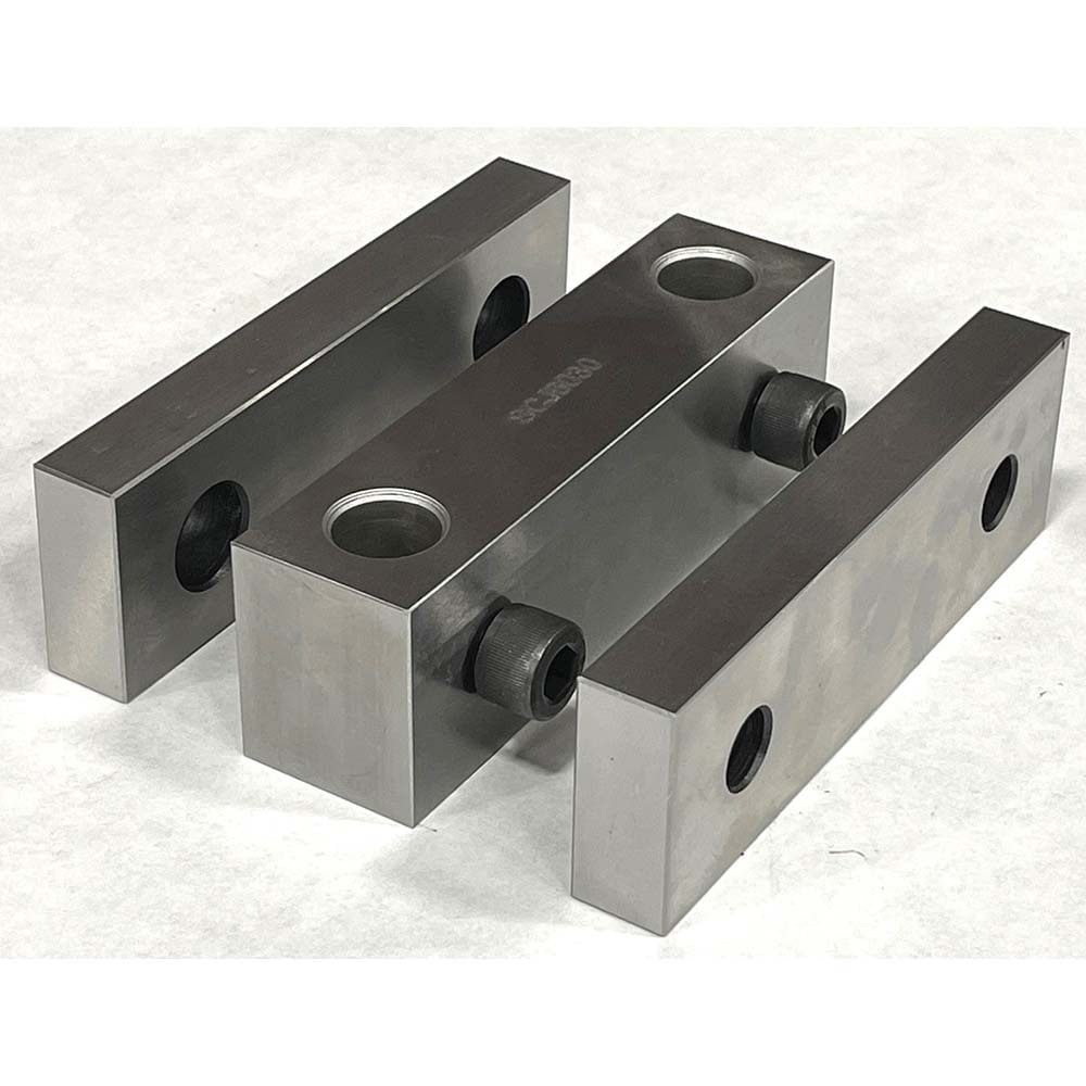 Vise Jaw Sets; Jaw Width (mm): 152.4; Jaw Width (Inch): 6; Set Type: Component Kit; Material: Steel; Vise Compatibility: 6