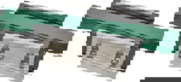 92mm L x 70mm W x 30.2mm H, 45mm Transverse Hole Spcg, 57mm Lateral Hole Spcg, 4 Way SHS Block w/Caged Ball