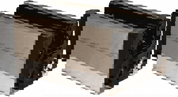 122mm L x 70mm W x 47.5mm H, 50mm Transverse Hole Spcg, 50mm Lateral Hole Spcg, 4 Way SHS Block w/Caged Ball