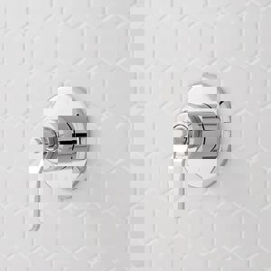 Two Handle Widespread Bathroom Sink Faucet in Polished Nickel