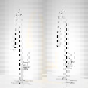 Single Handle Pull Down Kitchen Faucet in Polished Nickel