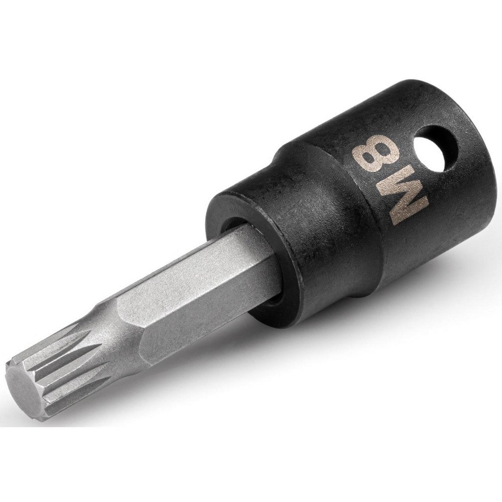 Specialty Sockets; Socket Type: Triple Square ; Type: Triple Square Bit Socket ; Drive Size: 3/8 in ; Socket Size: M8 ; Finish: Manganese Phosphate ; Insulated: No
