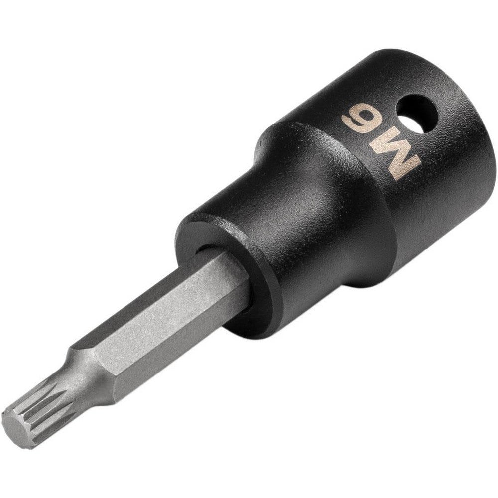 Specialty Sockets; Socket Type: Triple Square ; Type: Bit ; Drive Size: 1/2 in ; Size (Spline): #6 ; Socket Size: M6 ; Hex Size (mm): 6.000