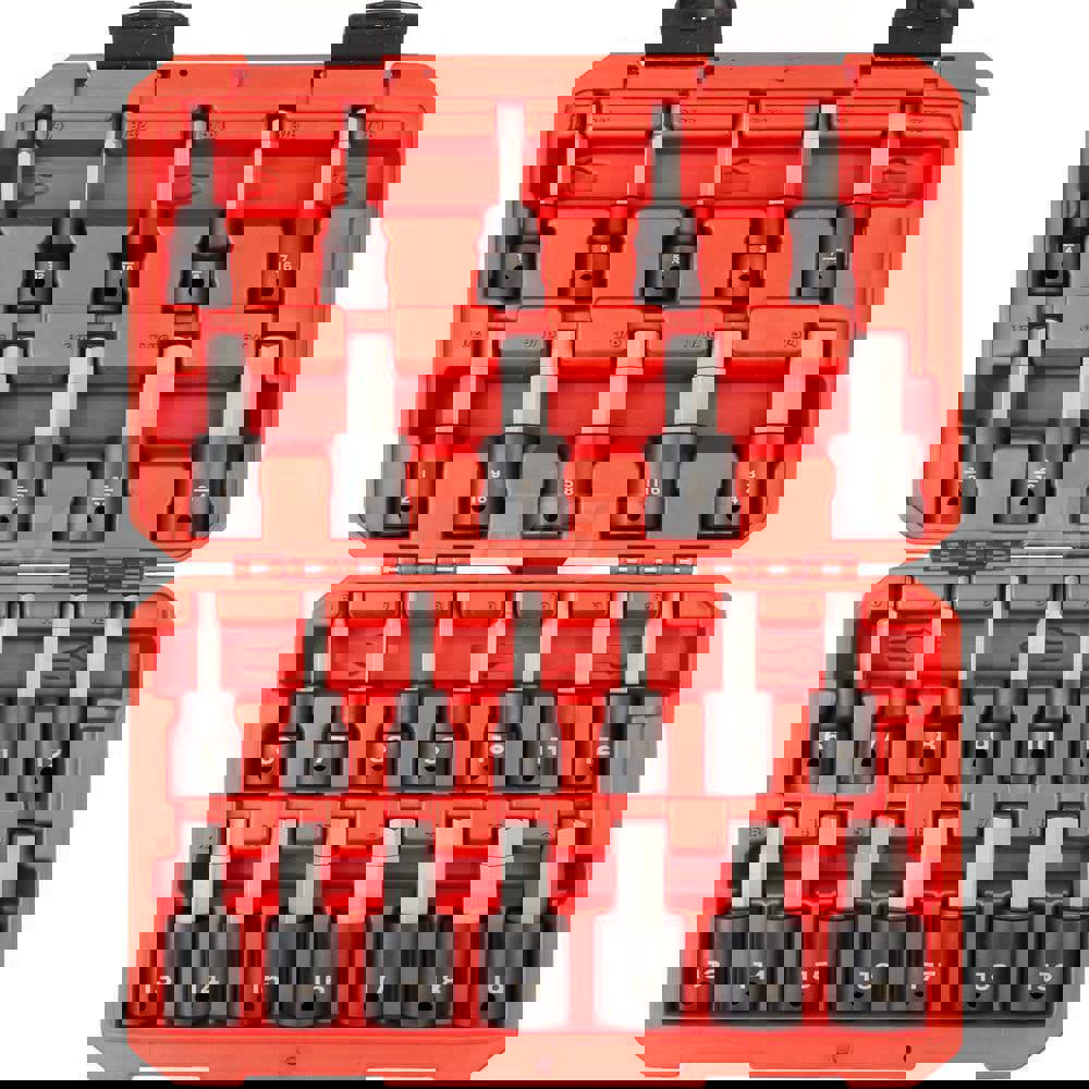 1/2 Inch Drive Hex Impact Bit Socket Set