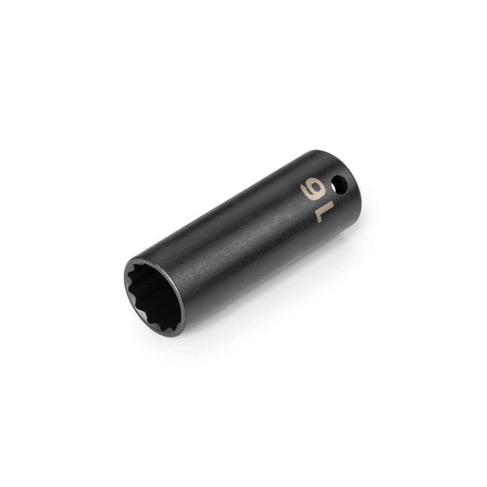 3/8 Inch Drive x 16 mm Deep 12-Point Impact Socket