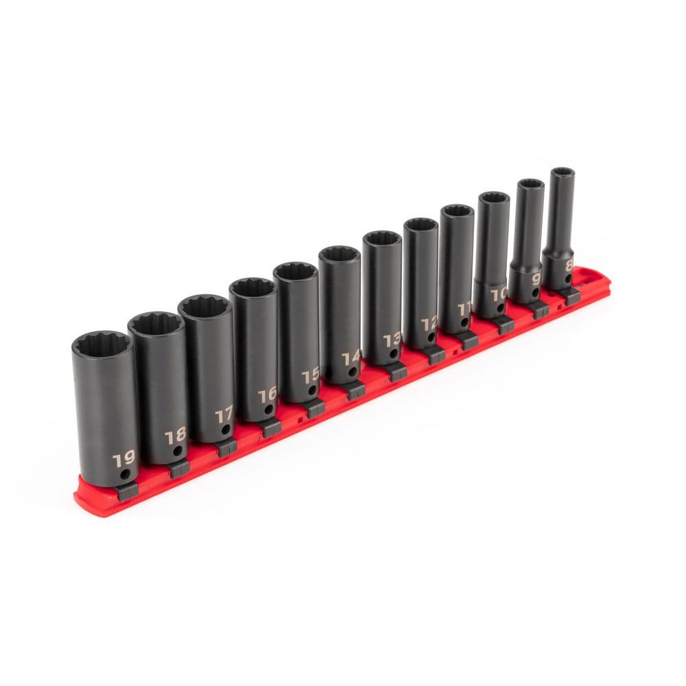 Socket Set Socket Set: 12 Pc, 8.00 to 19.00 mm Socket