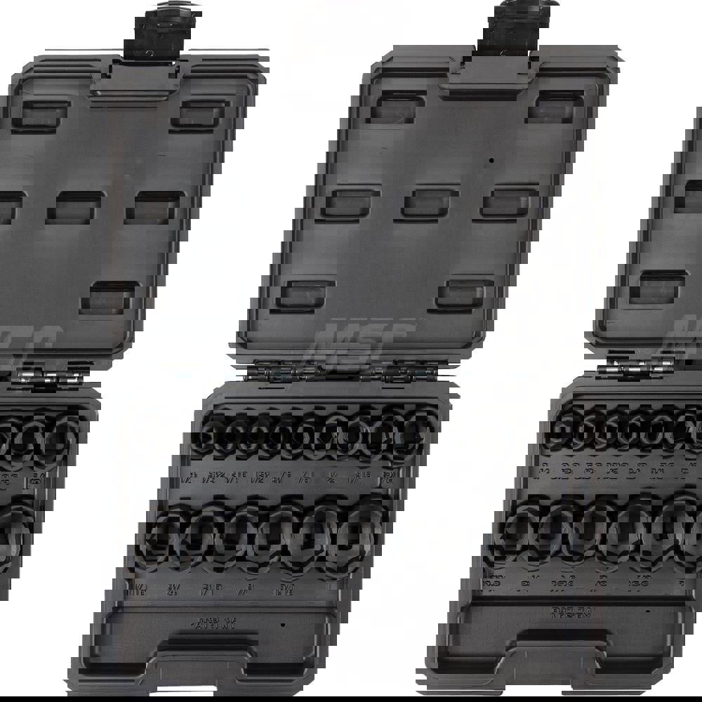 Socket Set Socket Set: 15 Pc, 1/4 to 1