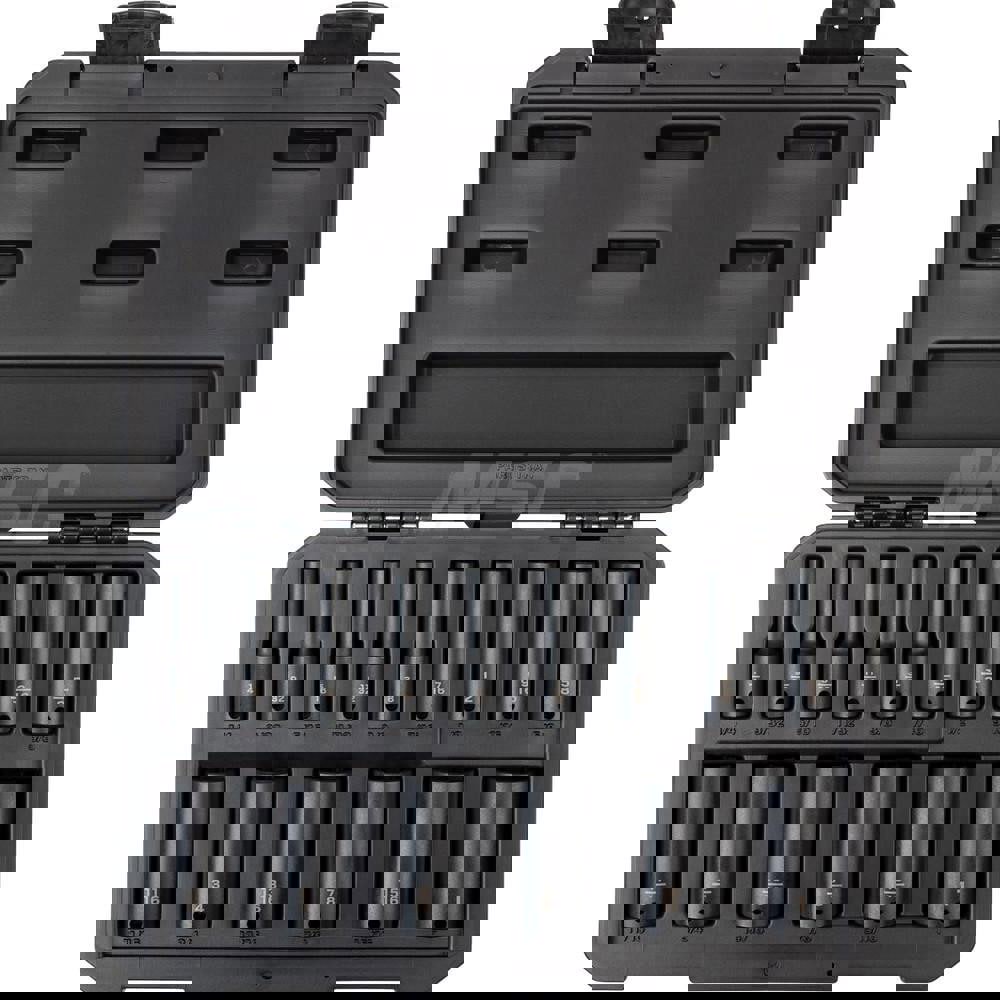 Socket Set Socket Set: 15 Pc, 1/4 to 1