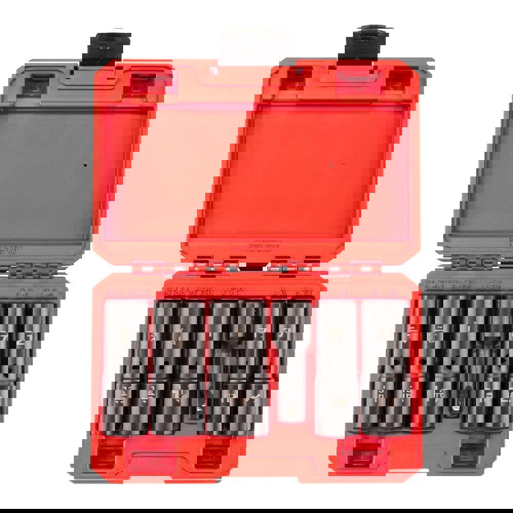 6-pc 1/2 in. Drive Impact Flip Socket Set Case